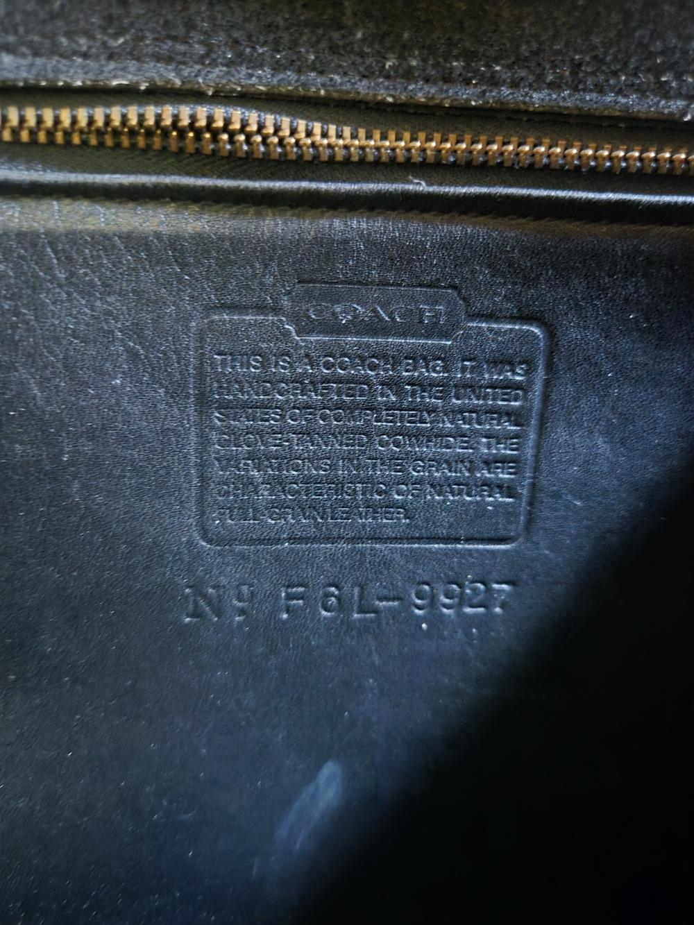 Vintage Coach Willis 9927 - Picture 8 of 9